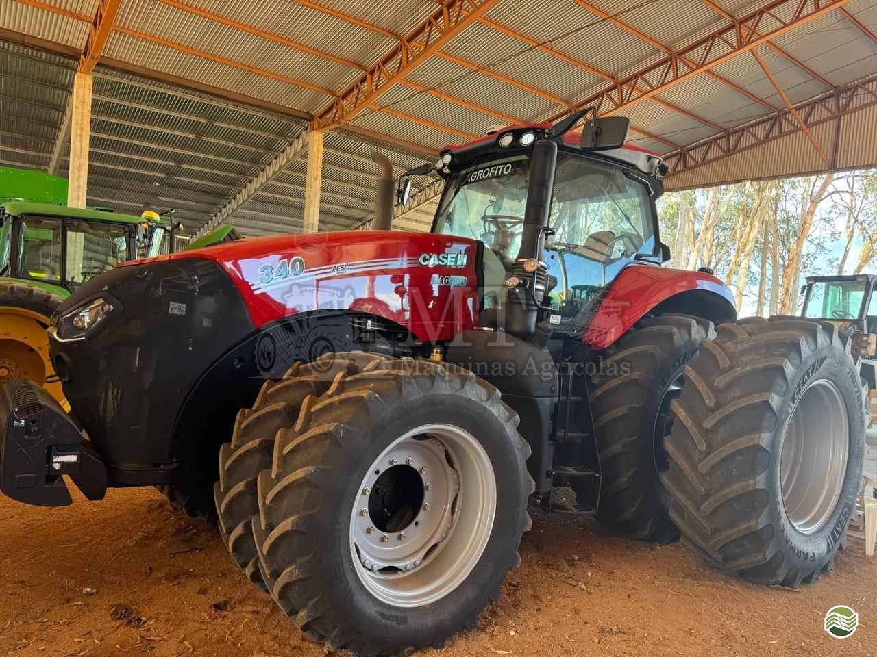 TRATOR CASE MAGNUM 340 Tração 4x4 MT Máquinas Agrícolas CAMPO VERDE MATO GROSSO MT
